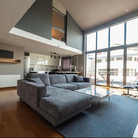 Ferienwohnung Minimal Brand New Loft Next To Subway Athen Exterior foto