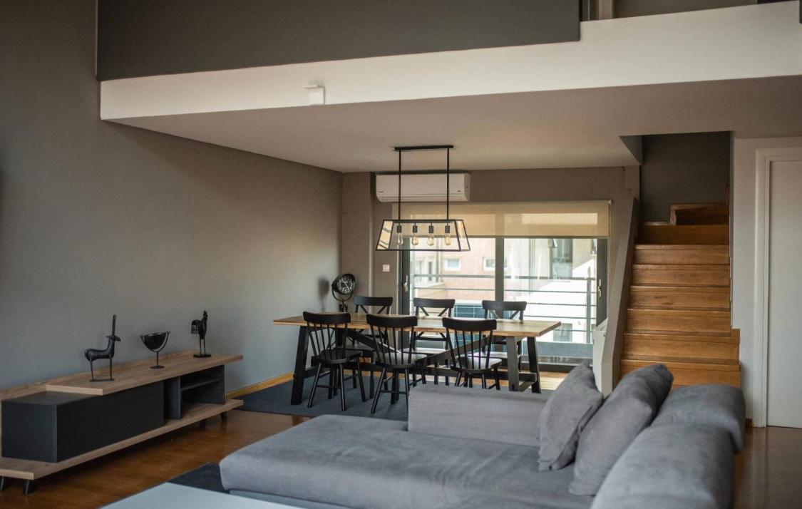 Ferienwohnung Minimal Brand New Loft Next To Subway Athen Exterior foto